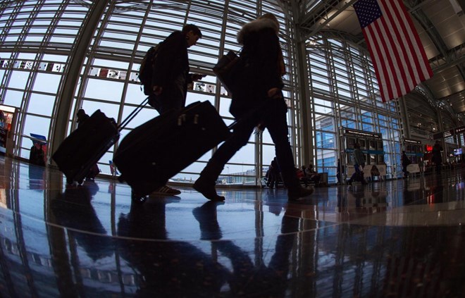 A Somalian-born British man says he has been discriminated against at several US airports Getty